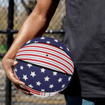 American Flag Basketball - Underside view showing red stripes | Our Phoenix Rise