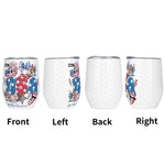 Personalized Patriotic 12oz Insulated Wine Tumbler - Packaging box for insulated tumbler | Our Phoenix Rise