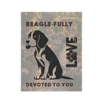 Beagle Garden Banner - Perfect for Dog Lovers, Pet Memorials, Family Home, Animal Lovers, Outdoor Decor
