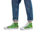 Survival Game Style Rubber High Top Canvas Shoes for Men and Women