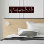 Gamer Heartbeat Aluminum Sign 16x4 Inches - Custom Printed Metal Wall Art, USA Made Detailed View 12 | Our Phoenix Rise