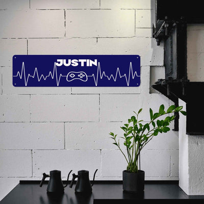 Made in the USA -16x4In Printed Aluminum Sheet Metal Sign (Free Shipping and Shipped in US)