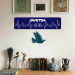 Made in the USA -16x4In Printed Aluminum Sheet Metal Sign (Free Shipping and Shipped in US)