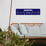 Made in the USA -16x4In Printed Aluminum Sheet Metal Sign (Free Shipping and Shipped in US)