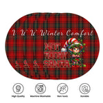 Personalized Christmas Round Placemats Set - Festive Table Setting with Drinkware | Our Phoenix Rise