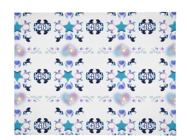 Starlight Unicorn Parade Blanket – USA-Made, 4 Sizes