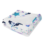 Starlight Unicorn Parade Blanket – USA-Made, 4 Sizes