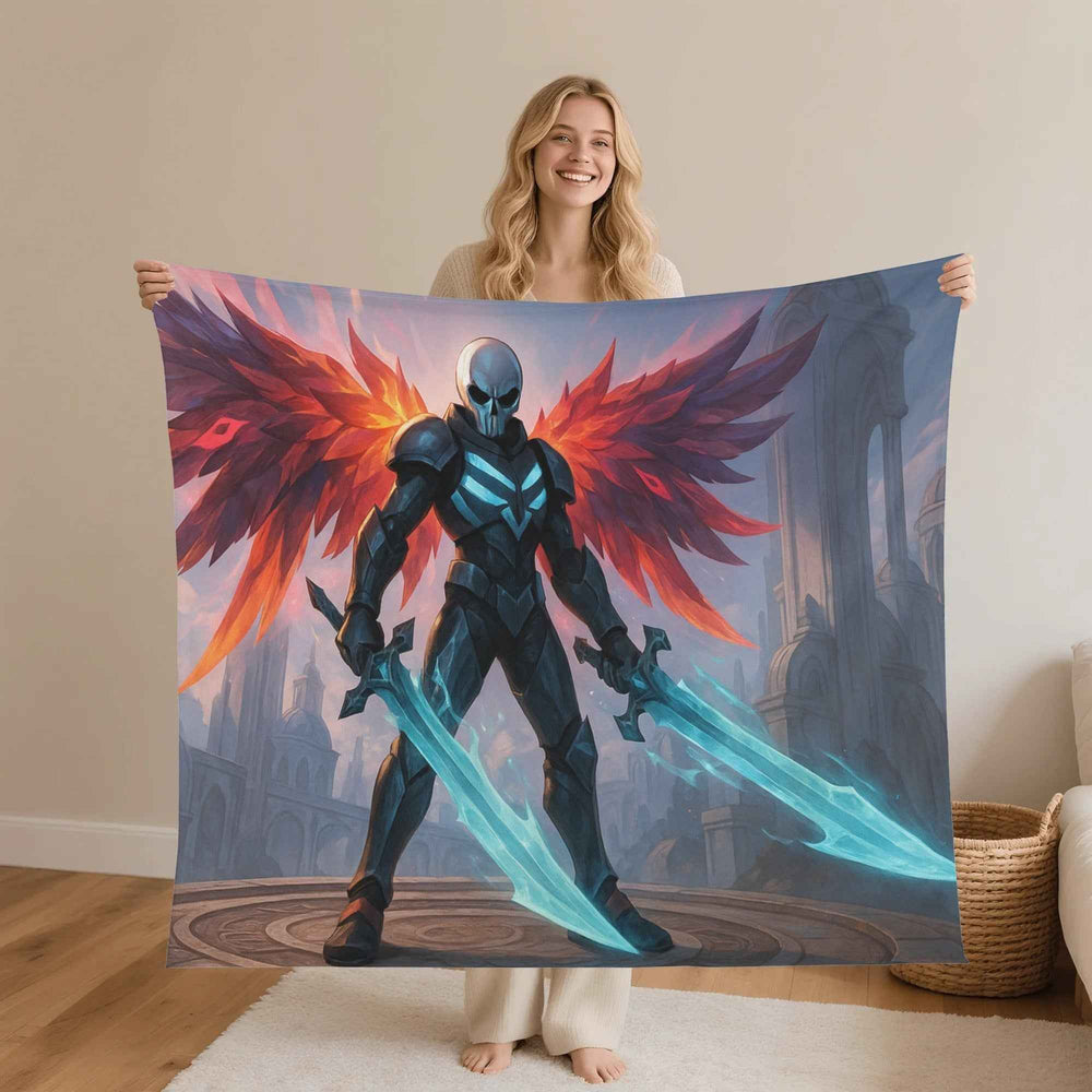 Firewing Guardian Flannel Blanket – USA-Made, 4 Sizes