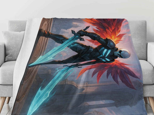 Firewing Guardian Flannel Blanket – USA-Made, 4 Sizes