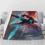 Firewing Guardian Flannel Blanket – USA-Made, 4 Sizes