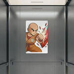 Anime Fighter Metal Wall Sign - inside elevator | Our Phoenix Rise