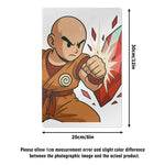 Anime Fighter Metal Wall Sign - close up of sign corners | Our Phoenix Rise