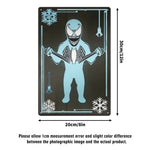Winter Frost Symbiote Character Metal Wall Art Sign - Detail of the character design | Our Phoenix Rise