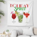 Christmas Holiday Wall Tapestry Made in the USA Detailed View 2 | Our Phoenix Rise