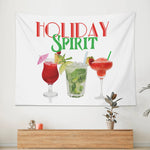 Holiday spirts Horizontal Wall tapestry Made in the usa Detailed View 4 | Our Phoenix Rise
