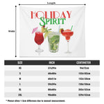 Holiday spirts Horizontal Wall tapestry Made in the usa Detailed View 7 | Our Phoenix Rise