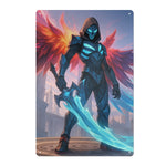 Gaming character Iron Sign Wall Modern Artwork for Home Decor Main Perspective | Our Phoenix Rise