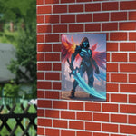 Gaming character Iron Sign Wall Modern Artwork for Home Decor Detailed View 3 | Our Phoenix Rise