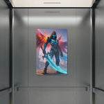 Gaming character Iron Sign Wall Modern Artwork for Home Decor Detailed View 5 | Our Phoenix Rise