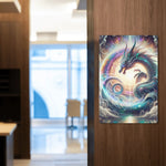 Dragon Iron Sign Wall Modern Artwork for Home Decor Detailed View 2 | Our Phoenix Rise