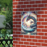 Dragon Iron Sign Wall Modern Artwork for Home Decor Detailed View 3 | Our Phoenix Rise