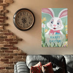 Easter Iron Sign Wall Modern Artwork for Home Decor Detailed View 4 | Our Phoenix Rise