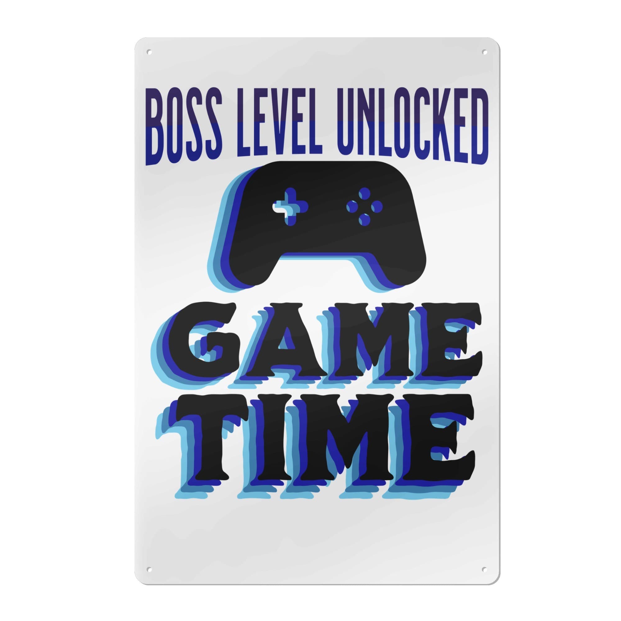 gaming wall art Iron Sign Wall Modern Artwork for Home Decor