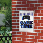 gaming wall art Iron Sign Wall Modern Artwork for Home Decor Detailed View 3 | Our Phoenix Rise