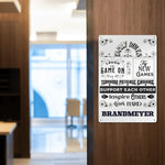 Family Rules Gaming Wall Sign Game Room Decor, Family Values Wall Art, Teamwork & Motivation Metal Sign Detailed View 2 | Our Phoenix Rise