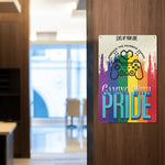 Gaming Pride Iron Sign Wall Modern Artwork for Home Decor Detailed View 2 | Our Phoenix Rise