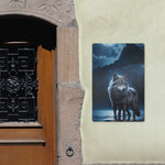 Iron Wolf Sign Wall Modern Artwork for Home Decor Detailed View 6 | Our Phoenix Rise