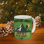 Adventure Awaits Ceramic Mug 2025 - Iron Phoenix GHG