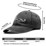 Mrs Est 2024 Baseball Cap - Denim Black text close-up | Our Phoenix Rise