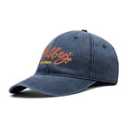 Hubby EST 2024 Baseball Cap - Interior view with label, black denim | Our Phoenix Rise
