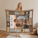 Personalized Couple Photo Blanket - Woman holding blanket with custom photo | Our Phoenix Rise