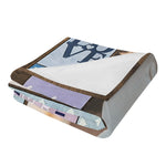 Personalized Couple Photo Blanket - close up of "You Are My Life" quote block | Our Phoenix Rise