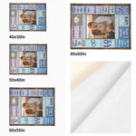 Personalized Couple Photo Blanket - detail of "I Love You Forever & Always" text | Our Phoenix Rise