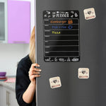 Personalized Photo Magnets for Fridge - Set of four magnets displayed in a row on a metallic surface | Our Phoenix Rise