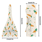 Personalized Carrot Baby Blanket Hat Headband Set - Baby wrapped in carrot print blanket | Our Phoenix Rise