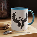 Phoenix Emblem Coffee Mug — Black Accent 11/15oz