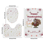 Happy Thanksgiving Bathroom Decor Set Detailed View 3 | Our Phoenix Rise