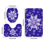 Winter Snowflake Bathroom Decor Set - Dimensions and Sizes | Our Phoenix Rise
