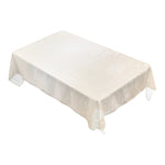 Beige Snowflake Table Runner Winter Holiday Table Decor Detailed View 2 | Our Phoenix Rise
