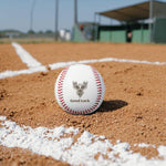Personalized Good Luck Engraved Baseball - Detailed View | Our Phoenix Rise