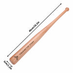 Personalized Mini Wooden Baseball Bat - Stacked bats showing custom engraving | Our Phoenix Rise