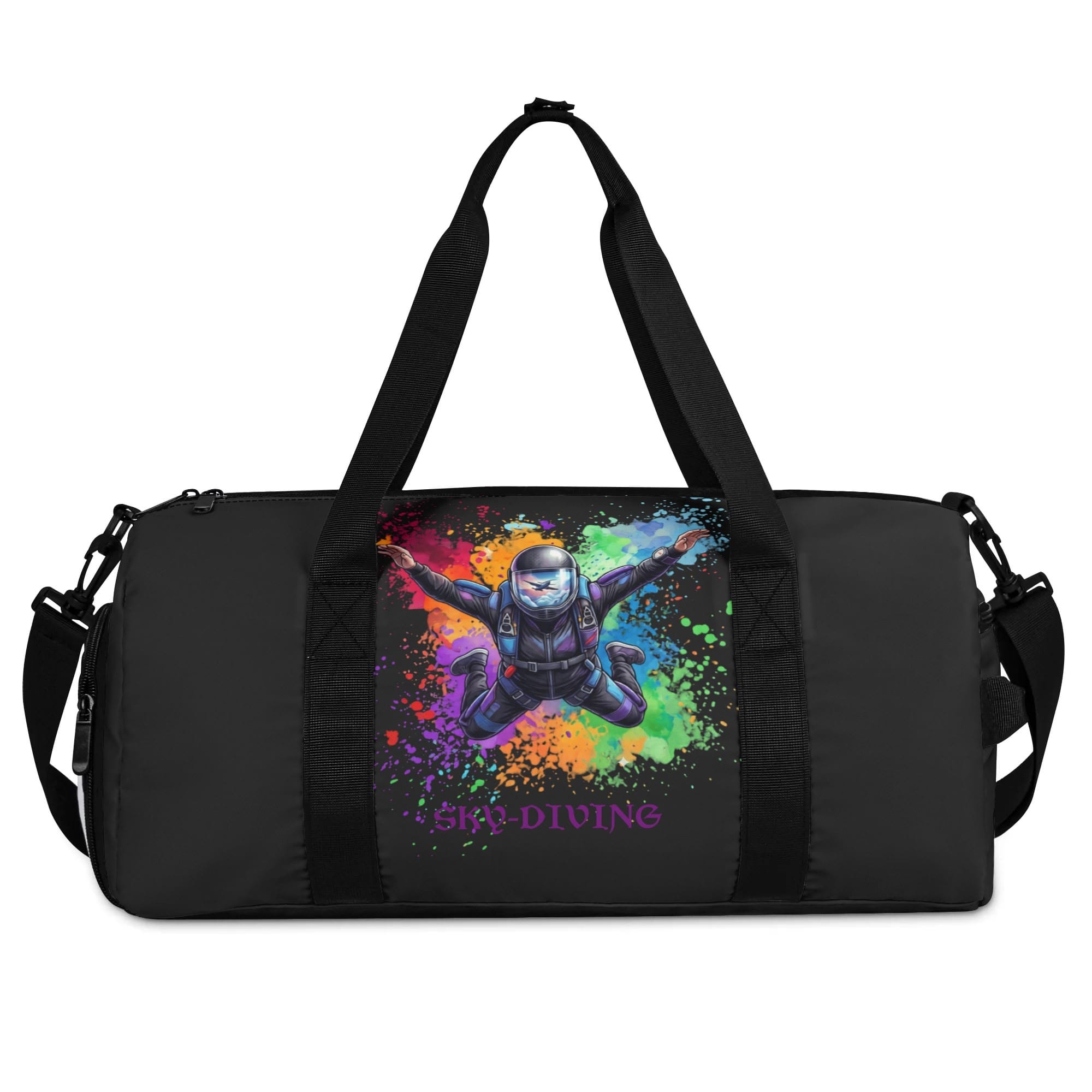 Sky Diving Fashion Sports Luggage Bag for Gym & Travel