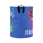 Skydiver Laundry Basket - Collapsed for storage | Our Phoenix Rise