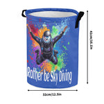 Skydiver Laundry Basket - Interior white lining and capacity | Our Phoenix Rise