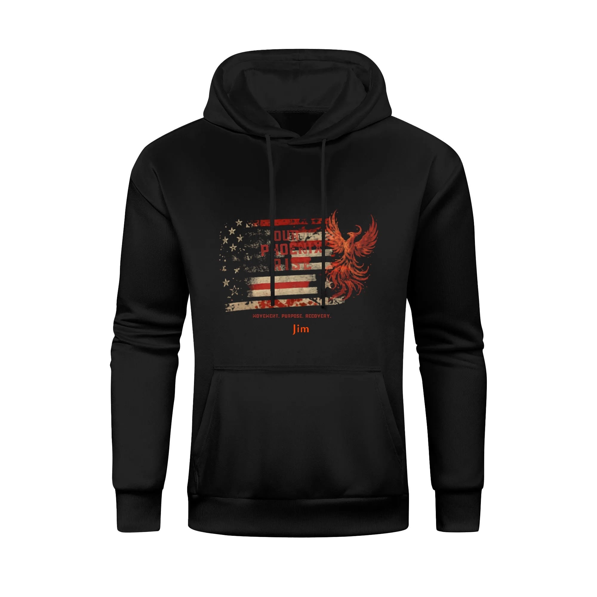 Phoenix Hoodie for All Sizes - Personalized Pullover Sweatshirt
