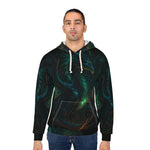 Unisex Dragon Pullover Hoodie (AOP) Detailed View 4 | Our Phoenix Rise